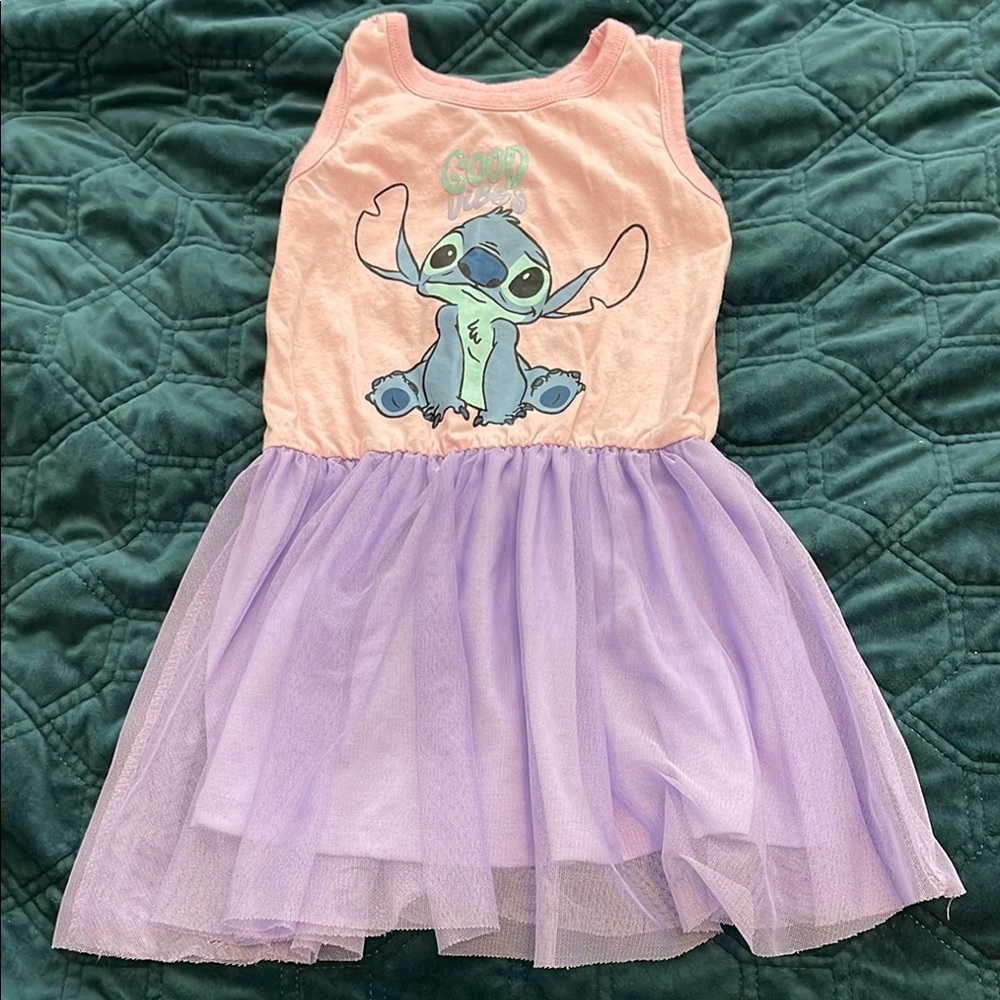 Bundle of  2 rompers and 2 dresses size 4T, 4 and XS (4-5) EUC
